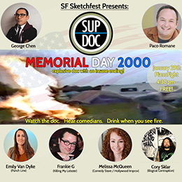 Ep 50 MEMORIAL DAY 2000 live at SF Sketchfest 2017